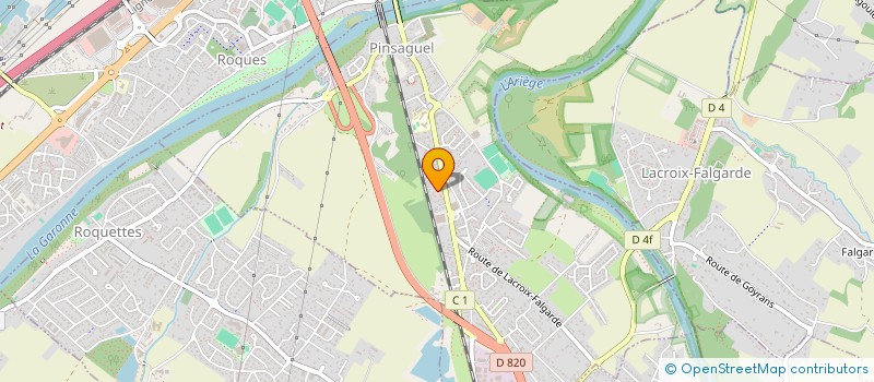 localisation de l'entreprise MADAME SANDY DAVID  CUGNAUX