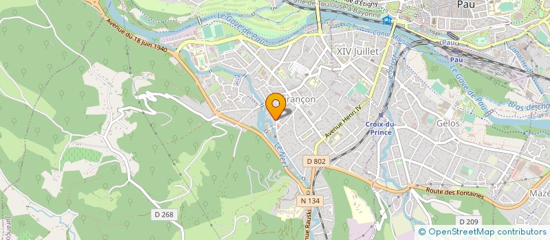 localisation de l'entreprise MADAME SANDY DELAIRE  JURANCON