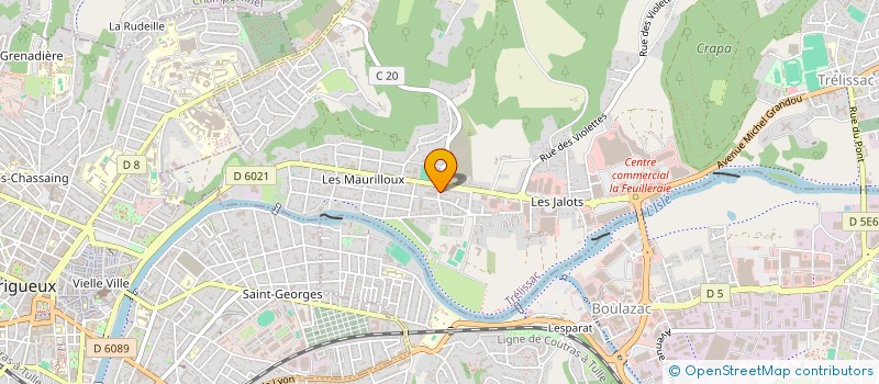 localisation de l'entreprise MADAME SANDY DELALEE  TRELISSAC