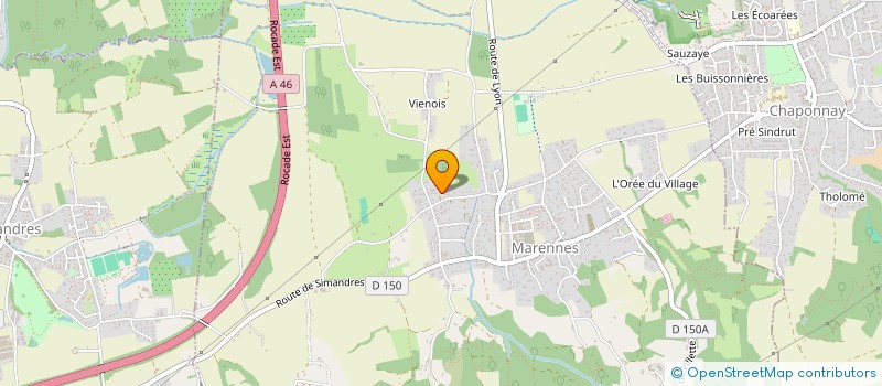 localisation de l'entreprise MADAME SANDY DESCOLLONGES  MARENNES