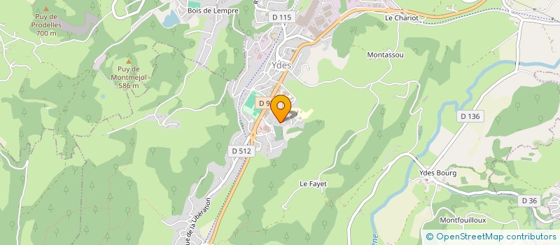 localisation de l'entreprise MADAME SANDY DORIZON à YDES