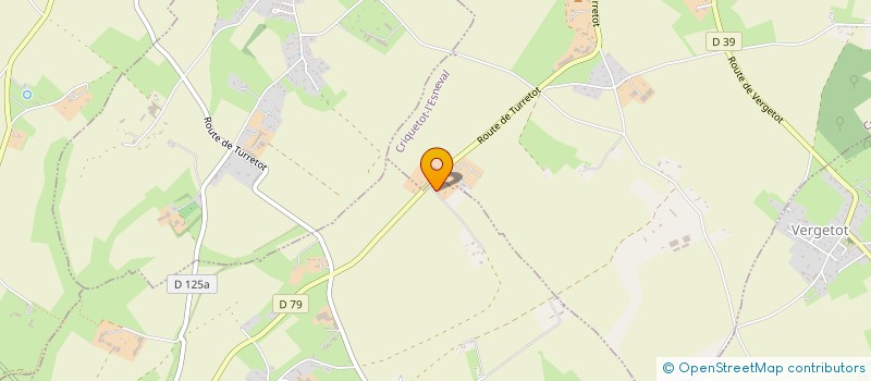 localisation de l'entreprise MADAME SANDY DOUBREMELLE  TURRETOT