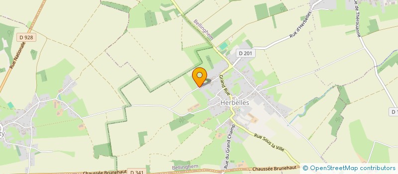 localisation de l'entreprise MADAME SANDY DUCHATEAU  SAINT-OMER