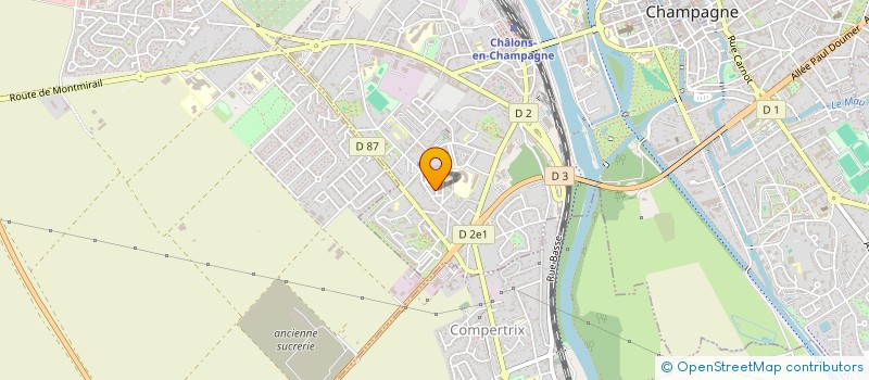 localisation de l'entreprise MADAME SANDY DUREL  CHALONS-EN-CHAMPAGNE