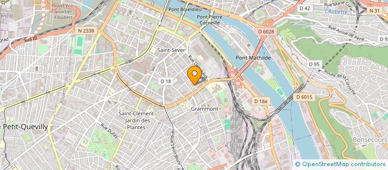 localisation de l'entreprise MADAME SANDY EUGENIE JAISINGH  ROUEN