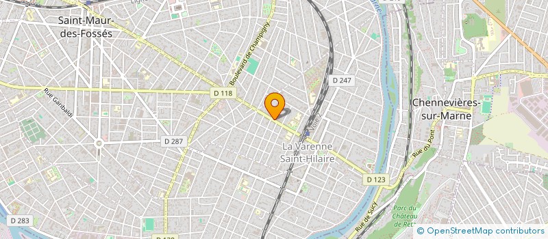 localisation de l'entreprise MADAME SANDY FERREIRA DA MOTA MOURA à SAINT-MAUR-DES-FOSSES