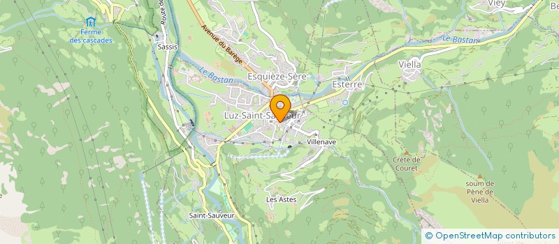 localisation de l'entreprise MADAME SANDY GABIN  LUZ-SAINT-SAUVEUR