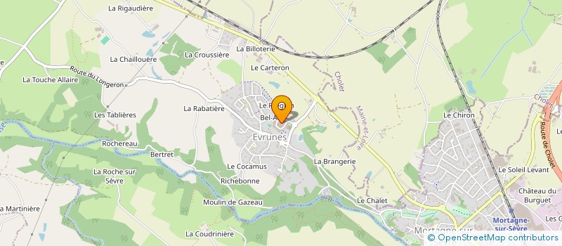 localisation de l'entreprise MADAME SANDY GABORIT à MORTAGNE-SUR-SEVRE