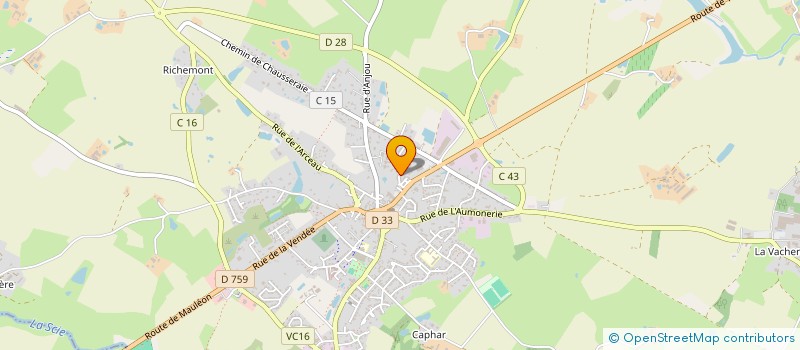 localisation de l'entreprise MADAME SANDY GAUTIER  NUEIL-LES-AUBIERS