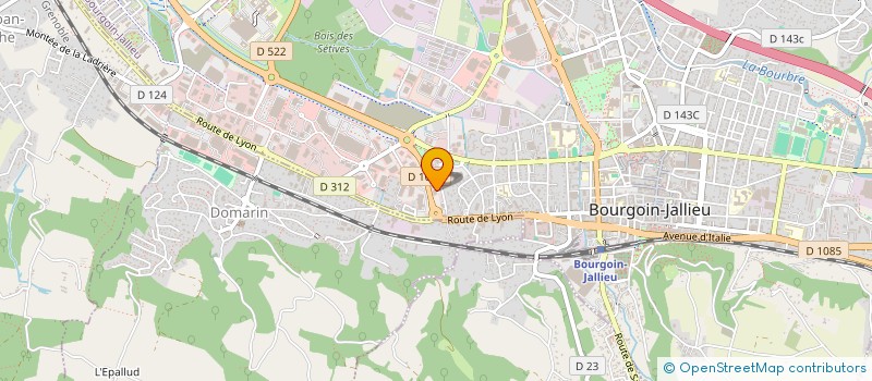 localisation de l'entreprise MADAME SANDY GESSAY  MONTALIEU-VERCIEU