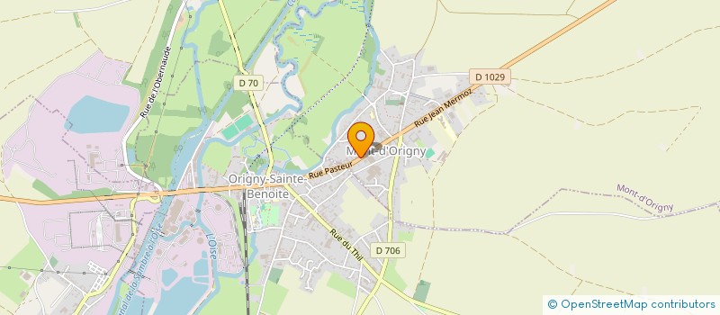 localisation de l'entreprise MADAME SANDY HAINAUT  MONT-D'ORIGNY