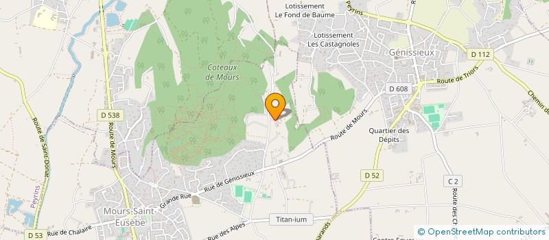 localisation de l'entreprise MADAME SANDY HEINRICH  MOURS-SAINT-EUSEBE