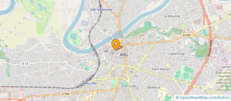 localisation de l'entreprise MADAME SANDY HENDERSON à ALBI