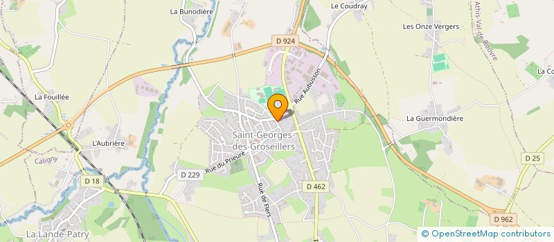 localisation de l'entreprise MADAME SANDY JANINE ANNIE HIESSE à SAINT-GEORGES-DES-GROSEILLERS