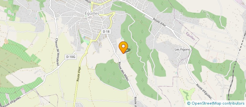 localisation de l'entreprise MADAME SANDY JODAR  EGUILLES