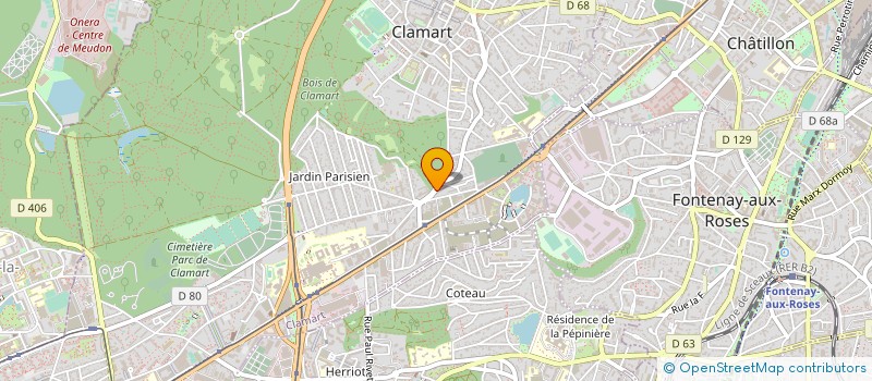 localisation de l'entreprise MADAME SANDY KHIMOUN à CLAMART