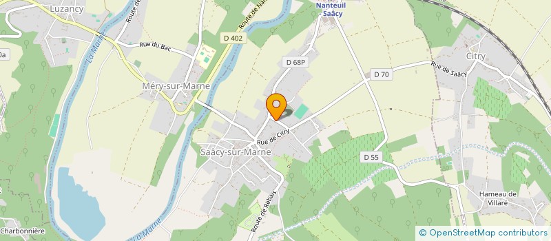 localisation de l'entreprise MADAME SANDY LALEUF  SAACY-SUR-MARNE