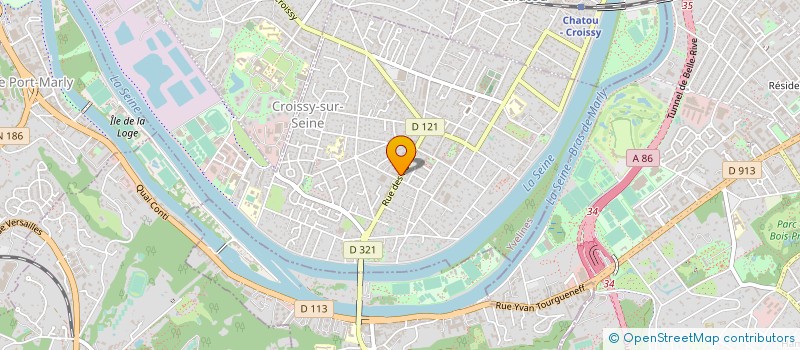 localisation de l'entreprise MADAME SANDY LALOE à CROISSY-SUR-SEINE