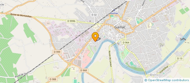 localisation de l'entreprise MADAME SANDY LEFEBVRE  GAILLAC