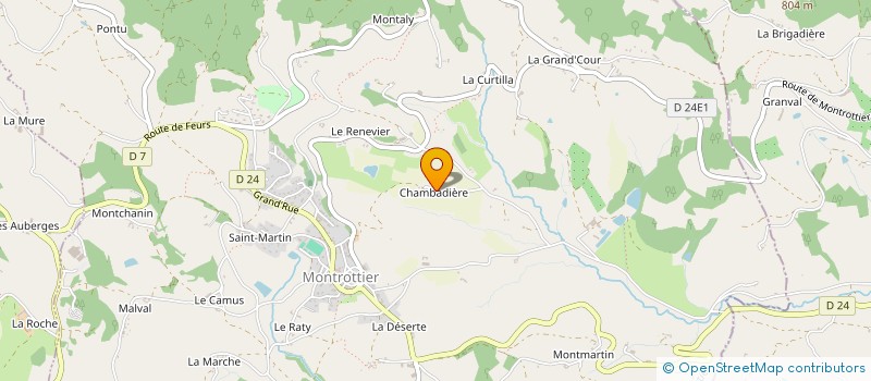 localisation de l'entreprise MADAME SANDY LEILA ACOURT  MONTROTTIER