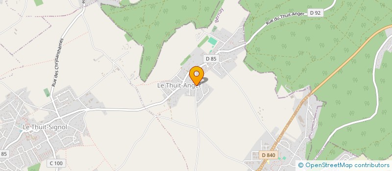 localisation de l'entreprise MADAME SANDY LEROY  LE THUIT DE L'OISON