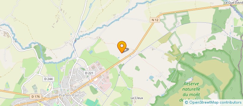 localisation de l'entreprise MADAME SANDY LEVOYER à ROUZIERS-DE-TOURAINE