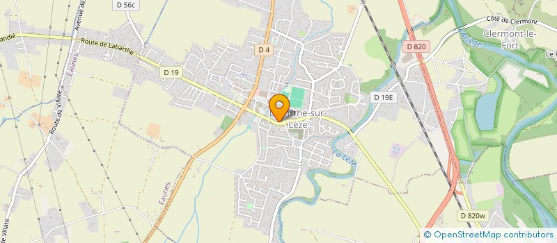 localisation de l'entreprise MADAME SANDY LIMOUSIN à LABARTHE-SUR-LEZE