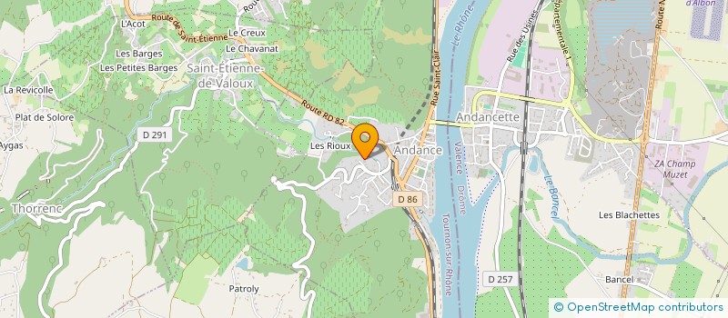 localisation de l'entreprise MADAME SANDY LIORET  EPINOUZE