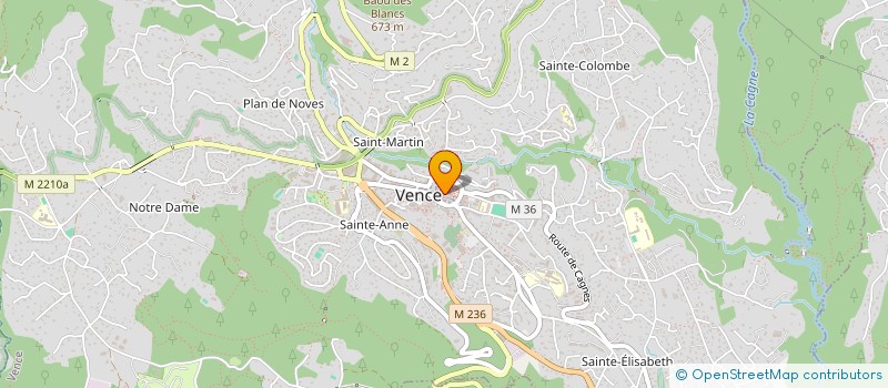 localisation de l'entreprise MADAME SANDY LIPSKA à VENCE