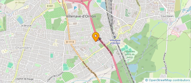 localisation de l'entreprise MADAME SANDY LOO  VILLENAVE-D'ORNON