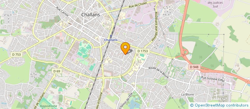 localisation de l'entreprise MADAME SANDY MARET à CHALLANS