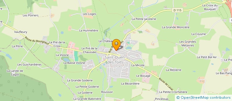 localisation de l'entreprise MADAME SANDY MAREUIL à SAINT-OUEN-DES-TOITS