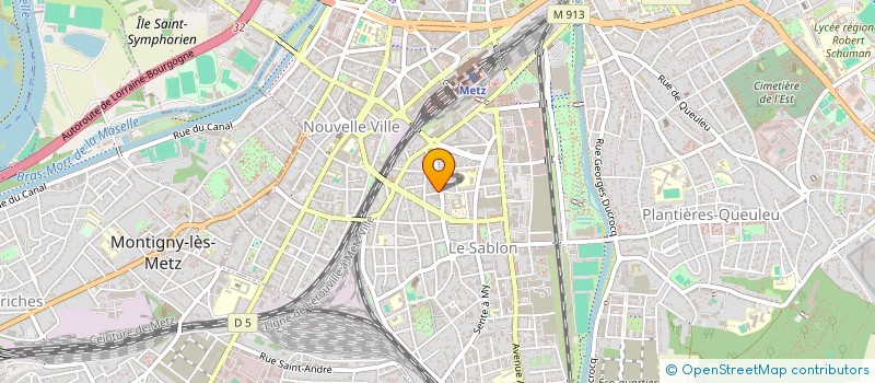 localisation de l'entreprise MADAME SANDY MASSING  METZ