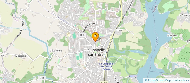 localisation de l'entreprise MADAME SANDY-MERINE NDJASSY à LA CHAPELLE-SUR-ERDRE