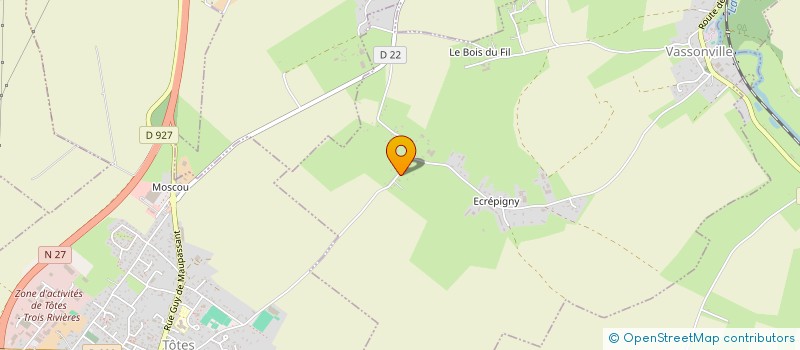 localisation de l'entreprise MADAME SANDY MOUSSELET  SAINT-VICTOR-L'ABBAYE