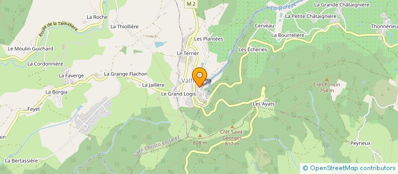 localisation de l'entreprise MADAME SANDY OLLAGNIER  VALFLEURY