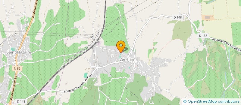 localisation de l'entreprise MADAME SANDY PARAT  BAGNOLS-SUR-CEZE