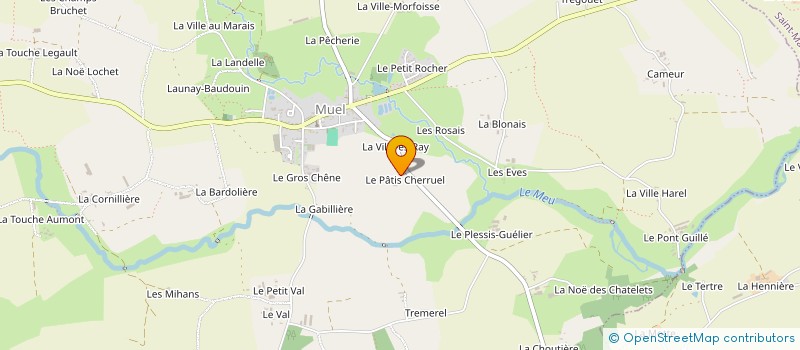 localisation de l'entreprise MADAME SANDY PERRON  MUEL