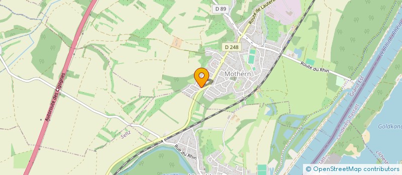 localisation de l'entreprise MADAME SANDY PETRAZOLLER  MOTHERN