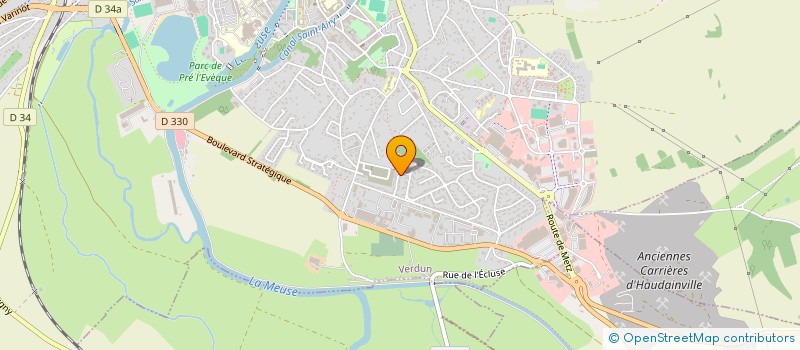 localisation de l'entreprise MADAME SANDY PIERROUTOU à VERDUN
