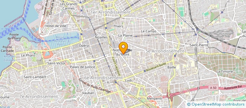 localisation de l'entreprise MADAME SANDY PILO à MARSEILLE