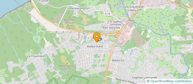localisation de l'entreprise MADAME SANDY PINHEIRO MACIEL  MATOURY