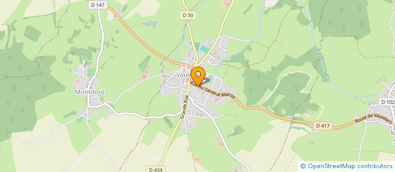 localisation de l'entreprise MADAME SANDY PISTOLET  VAUVILLERS