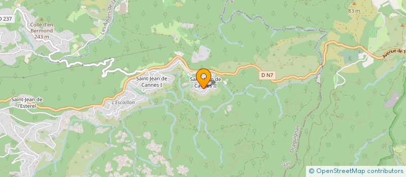 localisation de l'entreprise MADAME SANDY PLAIRE à FREJUS