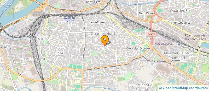 localisation de l'entreprise MADAME SANDY RAHAL  AVIGNON