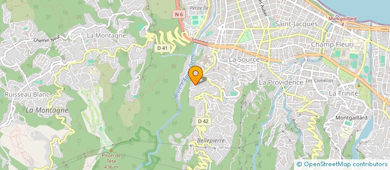 localisation de l'entreprise MADAME SANDY RATIANARIMANANA  SAINT-DENIS