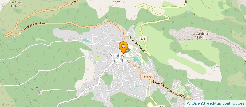 localisation de l'entreprise MADAME SANDY RETY  SAINT-VALLIER-DE-THIEY