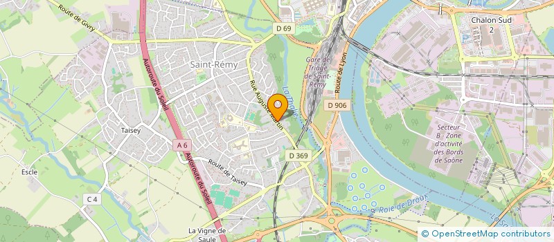 localisation de l'entreprise MADAME SANDY ROY  SAINT-REMY