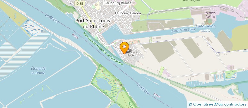 localisation de l'entreprise MADAME SANDY RUIZ à PORT-SAINT-LOUIS-DU-RHONE