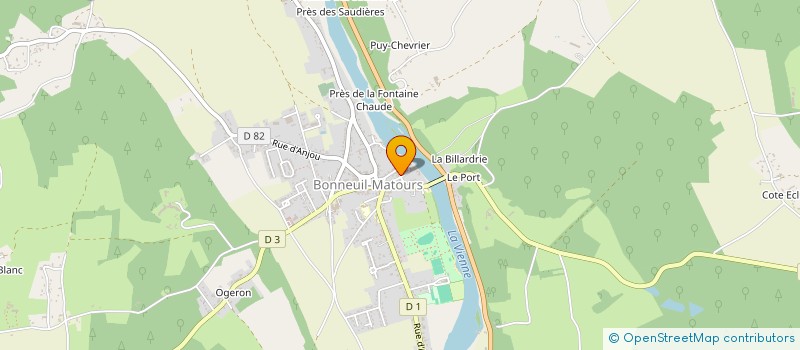 localisation de l'entreprise MADAME SANDY SALVAYRE  BONNEUIL-MATOURS